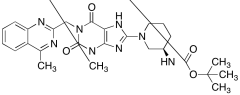 N-Des(2-butynyl) 3&rsquo;-N-Boc Linagliptin