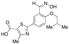 3-Descyano-3-((hydroxyimino)methyl) Febuxostat