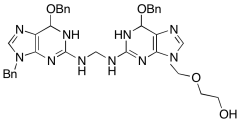 Des-(L-Valinyl) N9-Benzyl bis-(6-OGuaninyl-Benzyl) Guaninyl Valacyclovir