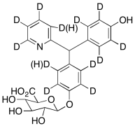 Desacetyl Bisacodyl &beta;-D-Glucuronide Labeled(Maybe d12, d11, or d10)