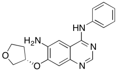 Deschloro,desfluoro-N-des(4-dimethylamino-2-en-1-oxo)butyl Afatinib