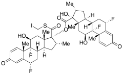 22-Desfluoro-22-iodofluticasone Dimer Impurity