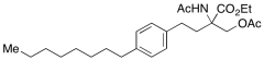 Deshydroxymethyl Carboxyethyl N,O-Diacetyl Fingolimod