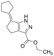 6-cyclopentylidene-1,4,5,6-tetrahydro-cyclopentapyrazole-3-carboxylic acid ethyl ester