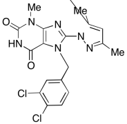 7-[(3,4-Dichlorophenyl)methyl]-8-(3,5-dimethyl-1H-pyrazol-1-yl)-3,7-dihydro-3-methyl-1H-pu