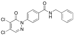 4-(4,5-Dichloro-6-oxo-1(6H)-pyridazinyl)-N-(phenylmethyl)benzamide