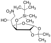 6-Deoxy-3-O-[(1,1-dimethylethyl)dimethylsilyl]-1,2-O-(1-methylethylidene)-6-nitro-&alp