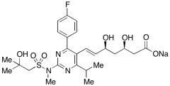 S-Desmethyl-S-(2-hydroxy-2-methylpropyl) Rosuvastatin Sodium Salt