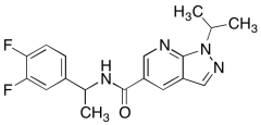 N-[1-(3,4-Difluorophenyl)ethyl]-1-(1-methylethyl)-1H-pyrazolo[3,4-b]pyridine-5-carboxamide