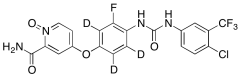 N-Desmethyl Regorafenib (Pyridine)-N-oxide-d3