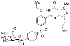 N-Desmethyl Sildenafil-N-&beta;-D-Glucuronide