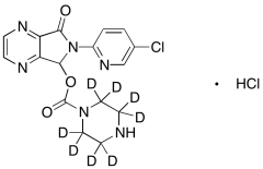 N-Desmethyl Zopiclone-d8 Hydrochloride
