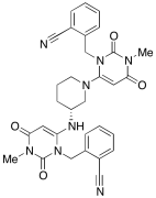 6-Despiperidinyl-6-(alogliptin-Namino-yl) Alogliptin
