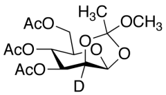 2-Deuterio-3,4,6-tri-O-acetyl-&beta;-D-mannopyranose 1,2-(Methyl Orthoacetate)