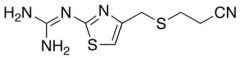 3-[[[2-[(Diaminomethylene]amino-4-thiazolyl]thio]propionitrile