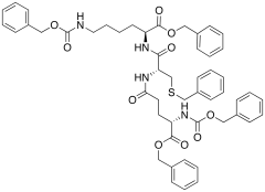 N,N-Dibenzyloxycarbonyl-S,O,O-tri-benzyl-L-&gamma;-glutamyl-L-cysteinyl-L-lysine