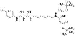 N1,N2-Diboc N-[6-[(Aminoiminomethyl)amino]hexyl]-N'-(4-chlorophenyl)-imidodicarbonimidic D
