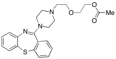 2-(2-(4-(Dibenzo[b,f][1,4]thiazepin-11-yl)piperazin-1-yl)ethoxy)ethyl AcetateQuetiapine 