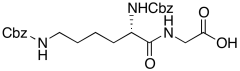 N&alpha;,N&epsilon;-Dibenzyloxycarbonyl-L-lysylglycine