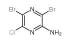 3,5-Dibromo-6-chloro-2-pyrazinamine