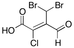 (2E)-4,4-Dibromo-2-chloro-3-formyl-2-butenoic Acid