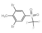 2,6-Dibromo-4-(trifluoromethylsulfonyl)toluene