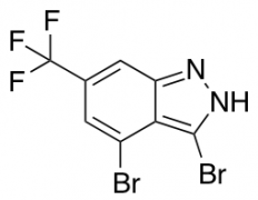 3,4-Dibromo-6-trifluoromethyl (1H)Indazole