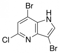3,7-Dibromo-5-chloro 4-Azaindole