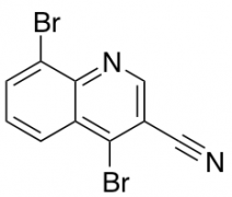 4,8-Dibromoquinoline-3-carbonitrile