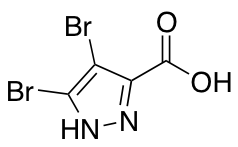 3,4-dibromo-1H-pyrazole-5-carboxylic acid