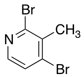 2,4-dibromo-3-methylpyridine