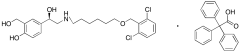 (R)-4-(2-((6-((2,6-dichlorobenzyl)oxy)hexyl)amino)-1-hydroxyethyl)-2-(hydroxymethyl)phenol