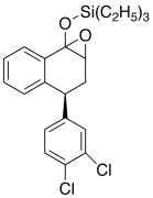(4S)-(3&rsquo;,4&rsquo;-Dichlorophenyl)-3,4-dihydro-1,2-epoxy-1-O-triethylsilyl-1-