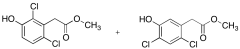 2,6-Dichloro-3-hydroxy-benzeneacetic Acid Methyl Ester +  2,4-Dichloro-5-hydroxy-benzeneac