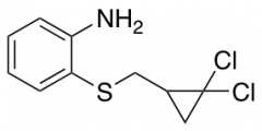 2-{[(2,2-Dichlorocyclopropyl)methyl]sulfanyl}aniline