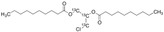 rac-1, 2-Didecanoyl-3-chloropropanediol-13C3