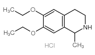 6,7-Diethoxy-1-methyl-1,2,3,4-tetrahydroisoquinoline Hydrochloride