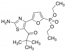 Diethyl 5-(2-Amino-5-t-butylcarbonylthiazol-4-yl)furan-2-phosphonate