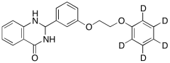 2,3-Dihydro-2-[3-(2-phenoxyethoxy)phenyl]-4(1H)-quinazolinone-D5
