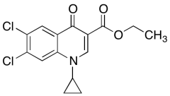 6,​7-​Dichloro-​1-​cyclopropyl-​1,​4-​dihydro-​4-​oxo-3-​quinolinecarbo