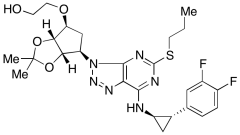 2-[[(3aS,4R,6S,6aa)-4-[7-[[(1R,2S)-2-(3,4-Difluorophenyl)cyclopropyl]amino]-5-(propylthio)