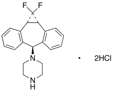 1,1-Difluorocyclopropane-1-dibenzosuberyl Piperazine Trifluoroacetic Acid Salt