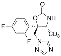 (4R,5R)-5-(2,4-Difluorophenyl)-4-methyl-5-(1H-1,2,4-triazol-1-ylmethyl)-2-oxazolidinone-d3