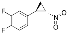 1,2-Difluoro-4-[(1R,2S)-2-nitrocyclopropyl]benzene