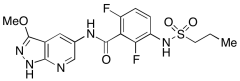 2,6-Difluoro-N-(3-methoxy-1H-pyrazolo[3,4-b]pyridin-5yl)-3-(propylsulfonamido)benzamide