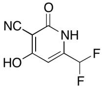 6-(Difluoromethyl)-1,2-dihydro-4-hydroxy-2-oxo-3-pyridinecarbonitrile