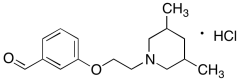 3-[2-(3,5-Dimethyl-1-piperidinyl)ethoxy]benzaldehyde Hydrochloride
