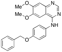 6,7-Dimethoxy-N-[4-(phenylmethoxy)phenyl]-4-quinazolinamine