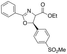 (4R-5R)-4,5-Dihydro-5-[4-(methylsulfonyl)phenyl]-2-phenyl-4-oxazolecarboxylic Acid Ethyl E