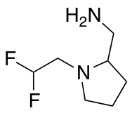 [1-(2,2-Difluoroethyl)pyrrolidin-2-yl]methanamine